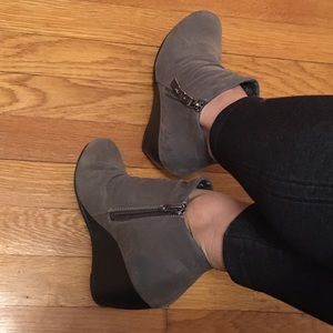 Blowfish ankle booties. 8 US. Gray.
